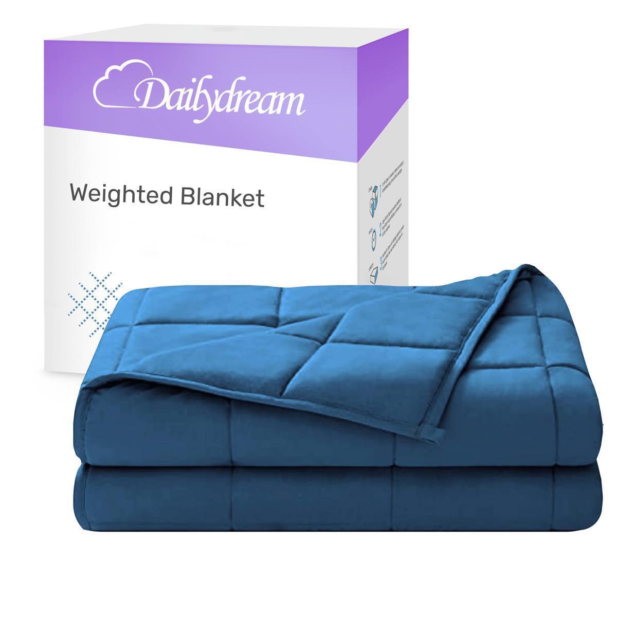 Couverture lestée Dailydream pour adulte 100 % coton.